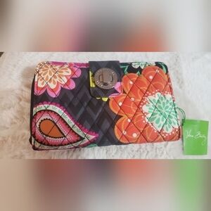 Vera Bradley Multicolor Quilted Wallet. New